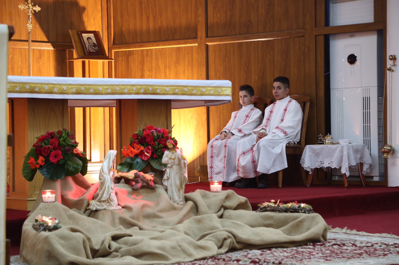 له‌ كڵێسه‌يه‌كى سلێمانى يادى له‌دايكبوونى په‌يامبه‌رى كريستيانه‌كان كرايه‌وه‌